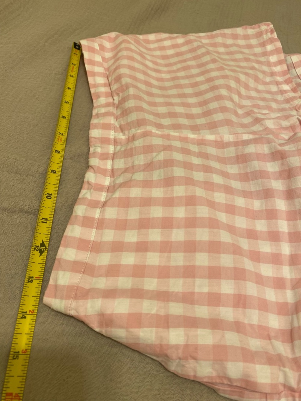 Zara Barbie Set ( M & 36 B) Pink Gingham Bustier Crop Top & Shorts Set - Women - Picture 8 of 10